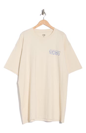 Obey Abstract Things Graphic T-shirt In Neutral