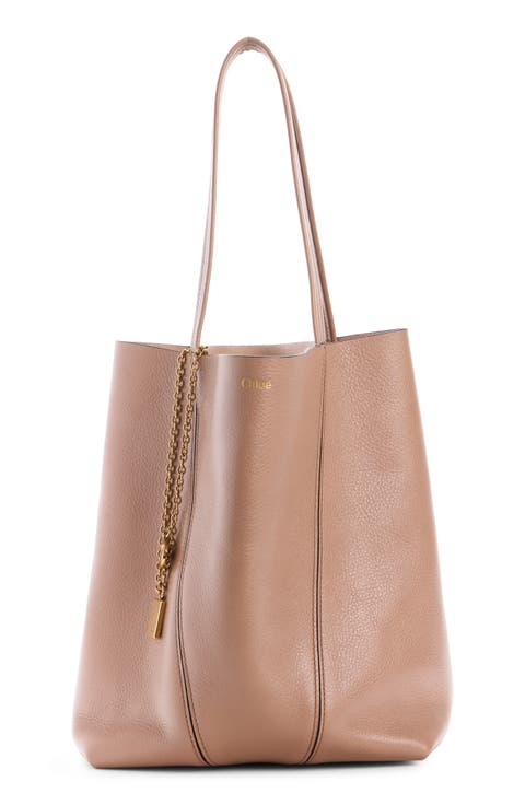 Spin Leather Tote