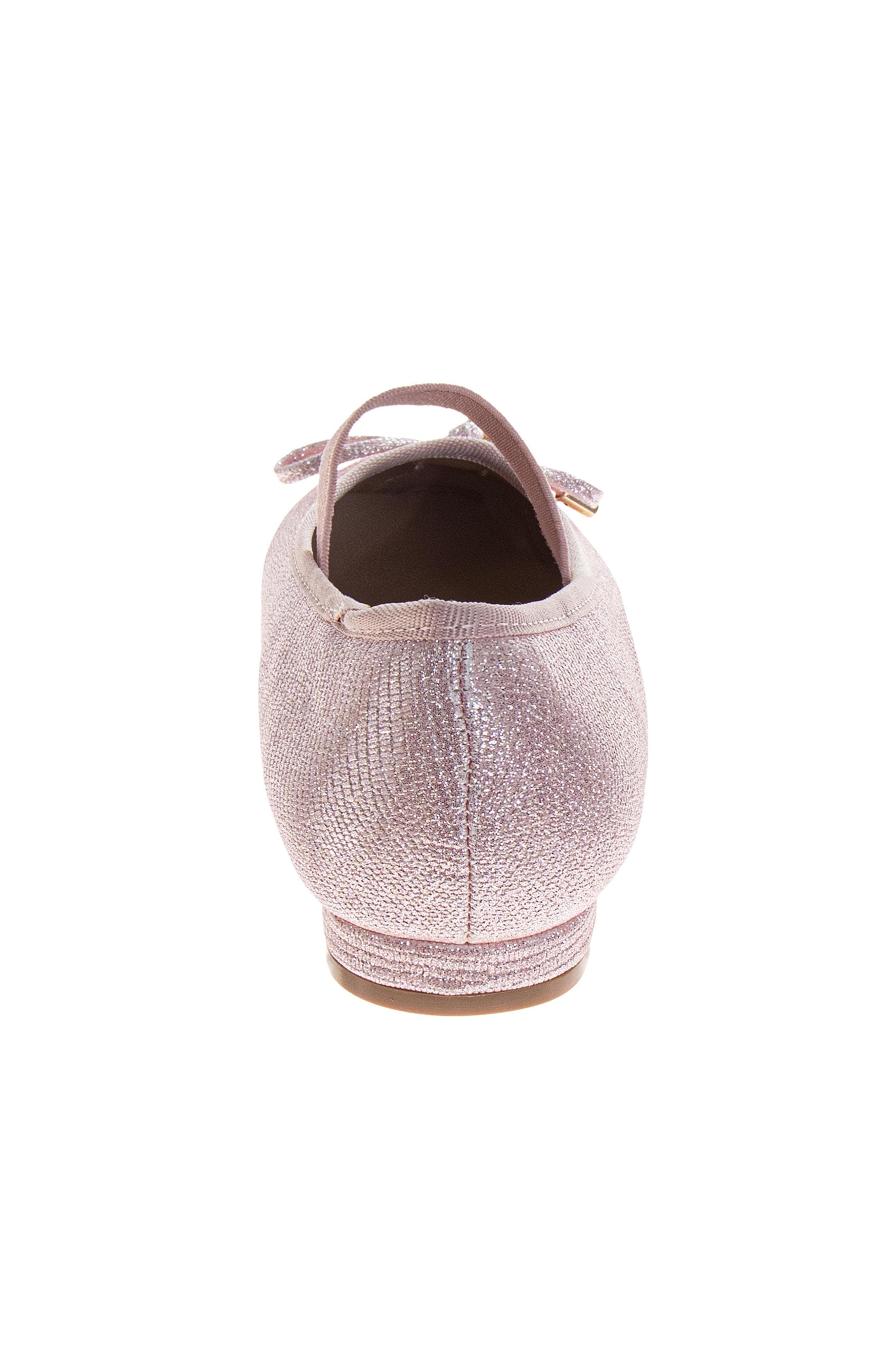 Dress Shoes for Girls Elegant Glitter Finish Classic Formal, Alternate, color, Pink