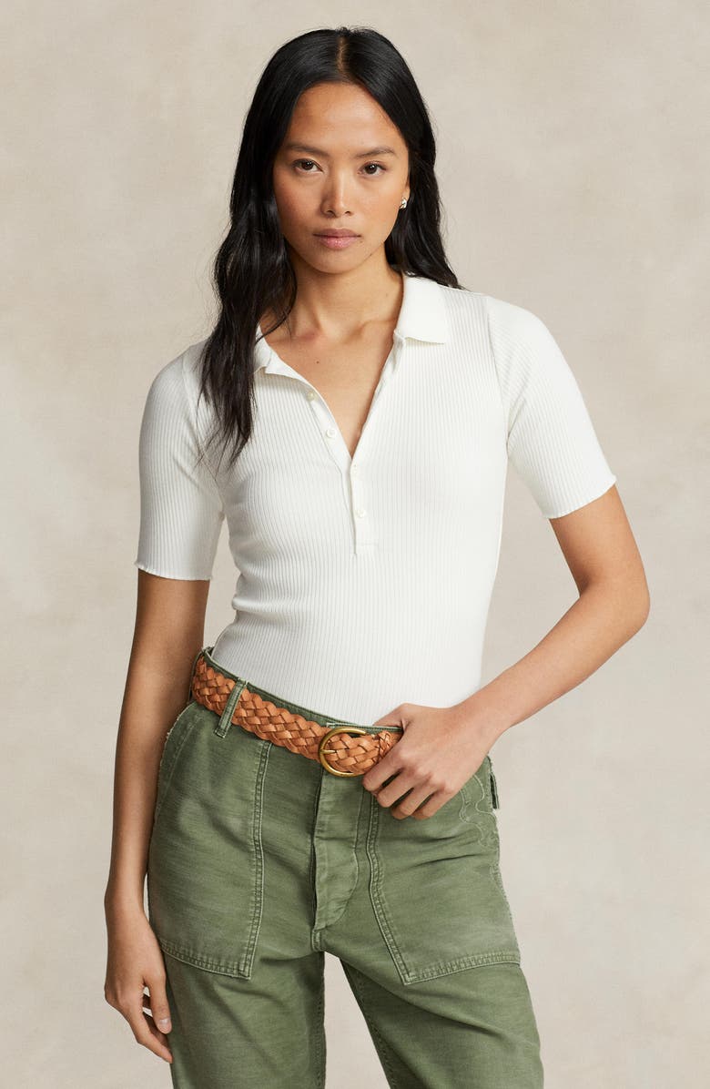 Polo Ralph Lauren Rib Polo, Alternate, color, 