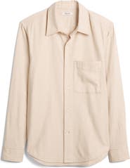 Madewell Lightweight Flannel Button Up Shirt