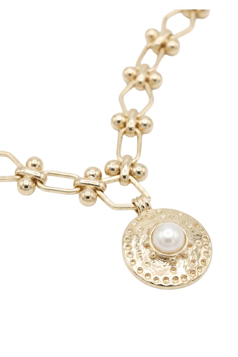 Sairs Link Charm Chain, Alternate, color, Gold