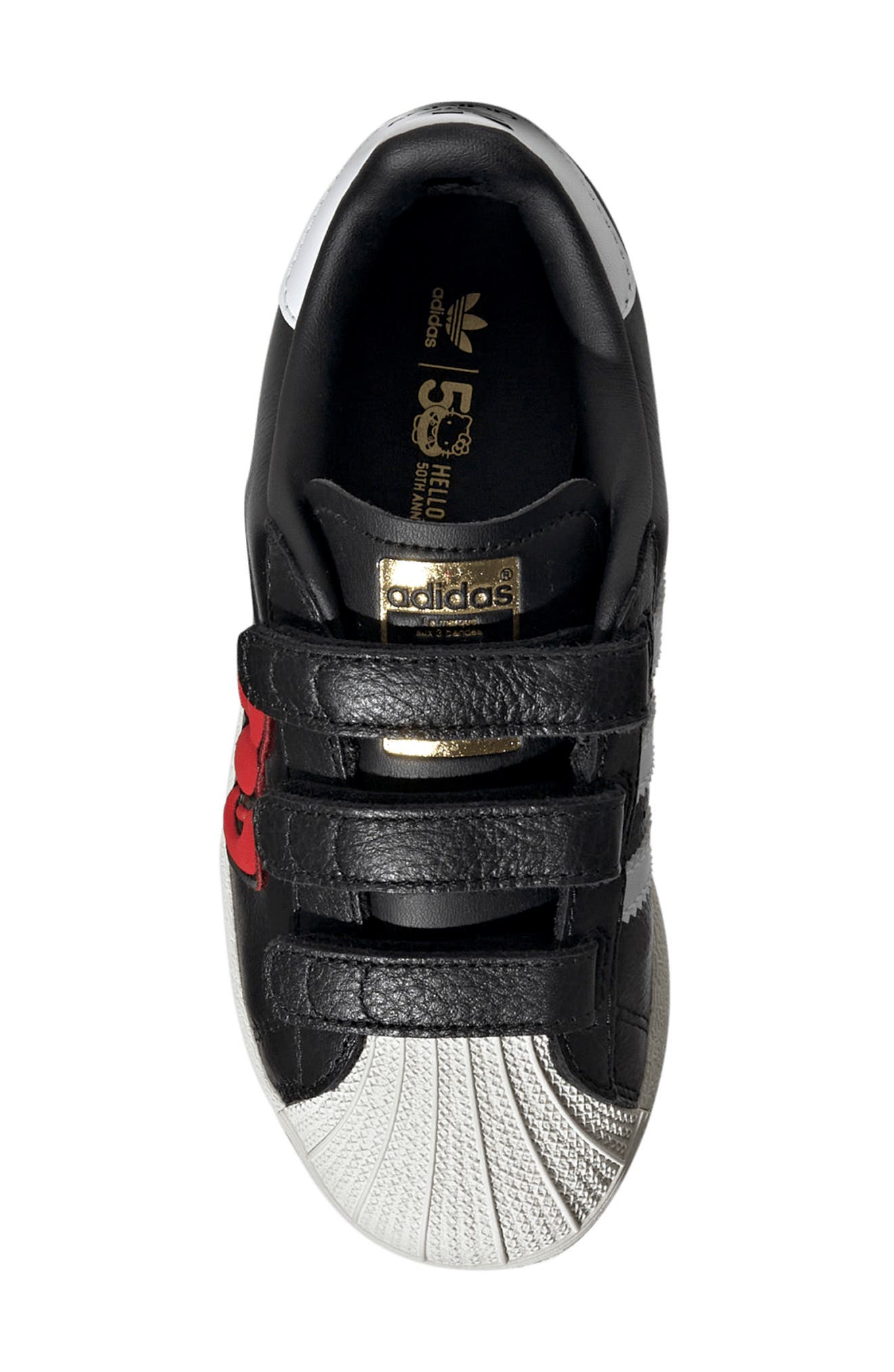 adidas x Hello Kitty Kids' Superstar Comfort Closure Sneaker, Alternate, color, 