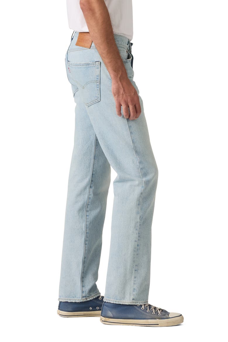 501® Original Straight Leg Jeans, Alternate, color, TEXAS RIDES