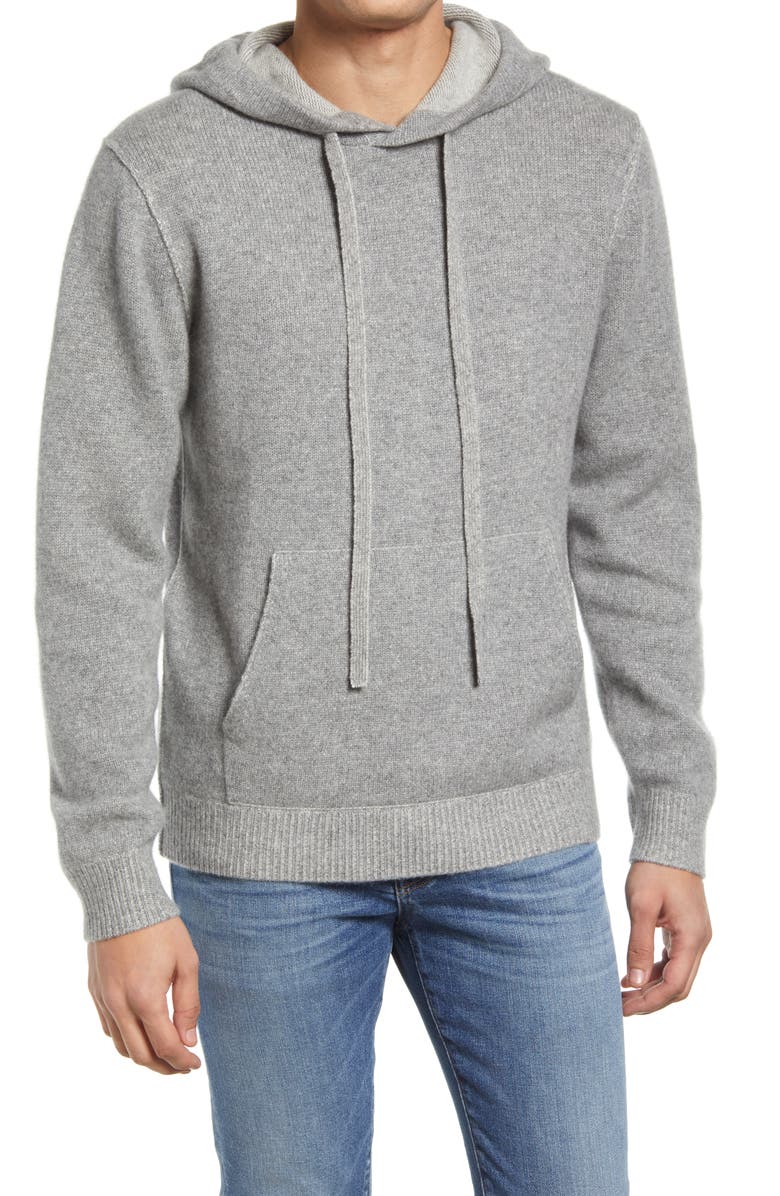 7 For All Mankind Cashmere Hoodie, Main, color, 