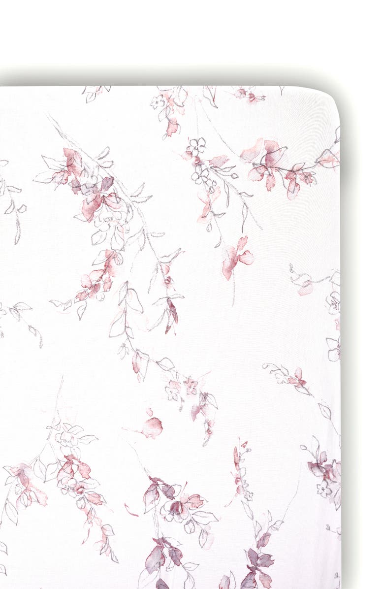 Oilo Bella Jersey Crib Sheet, Main, color, 