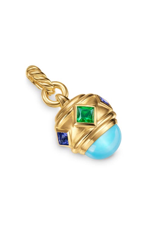 Renaissance Amulet in 18K Yellow Gold, 29mm