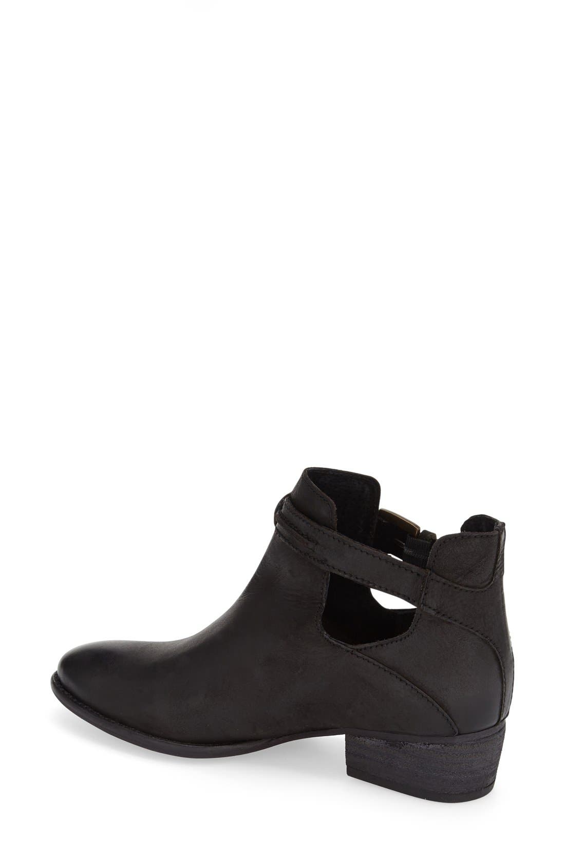 'Tourmaline' Bootie (Women), Alternate, color, BLACK