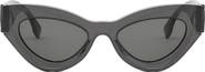 Fendi FF Diamonds 52mm Cat Eye Sunglasses