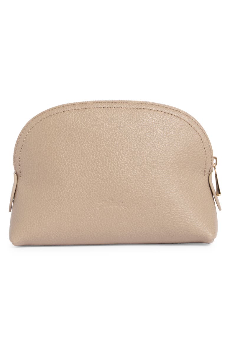 Le Foulonné Small Dome Cosmetics Case, Alternate, color, TURTLE DOVE