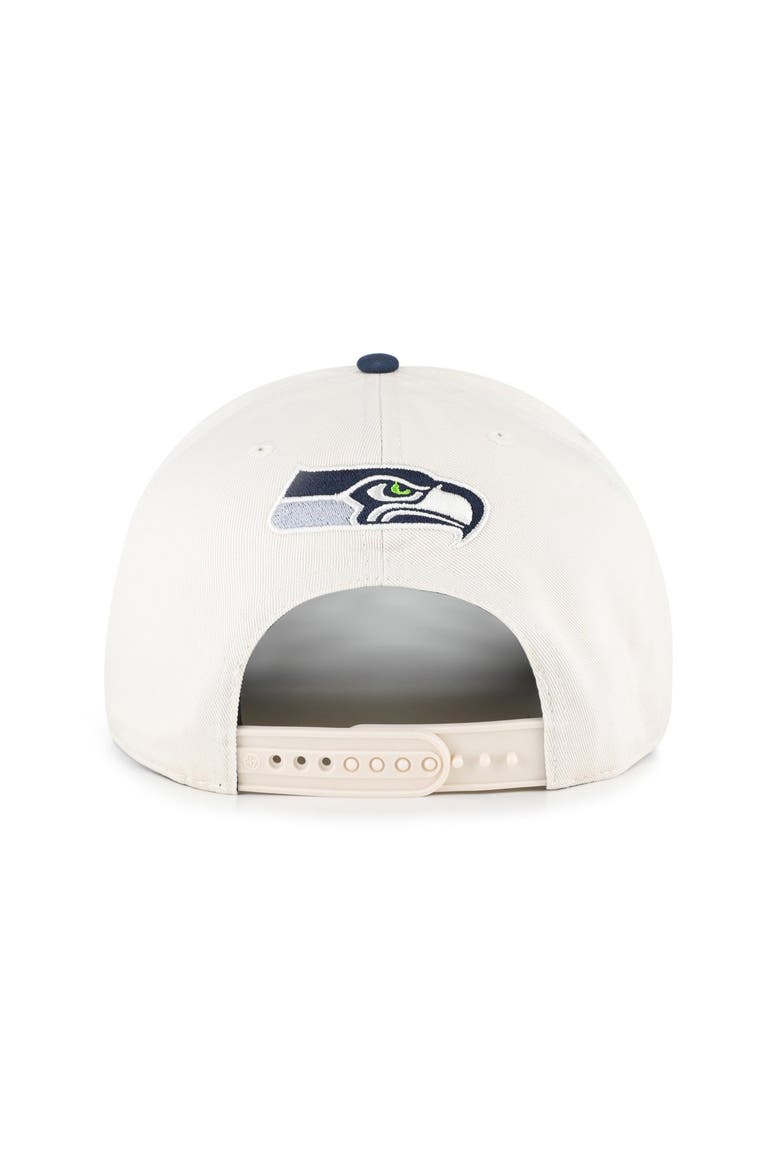 Women's '47 Natural Seattle Seahawks Rope Script Hitch Adjustable Hat, Alternate, color, Natural