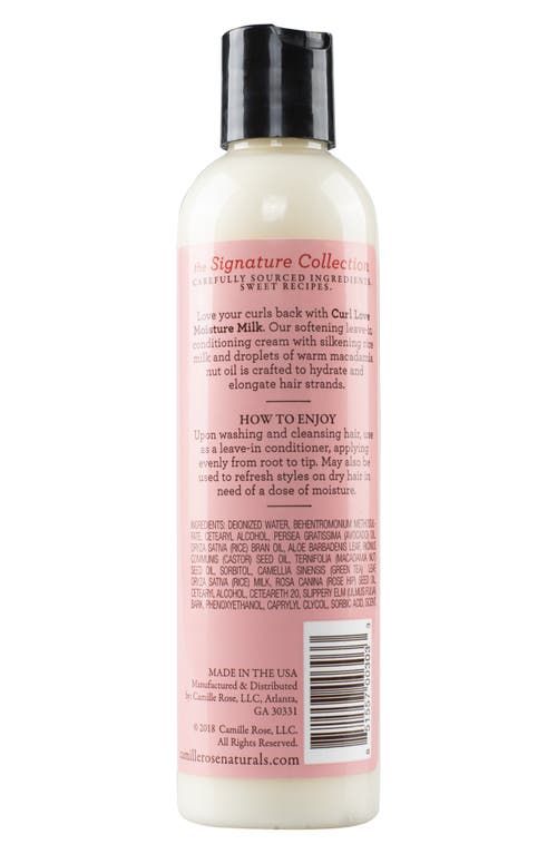 Camille Rose Naturals Curl Love Moisture Milk In No Color