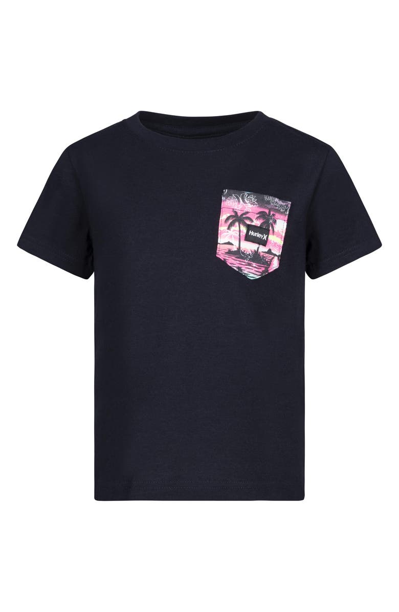 Hurley Kids' Pop Pocket T-Shirt, Main, color, 