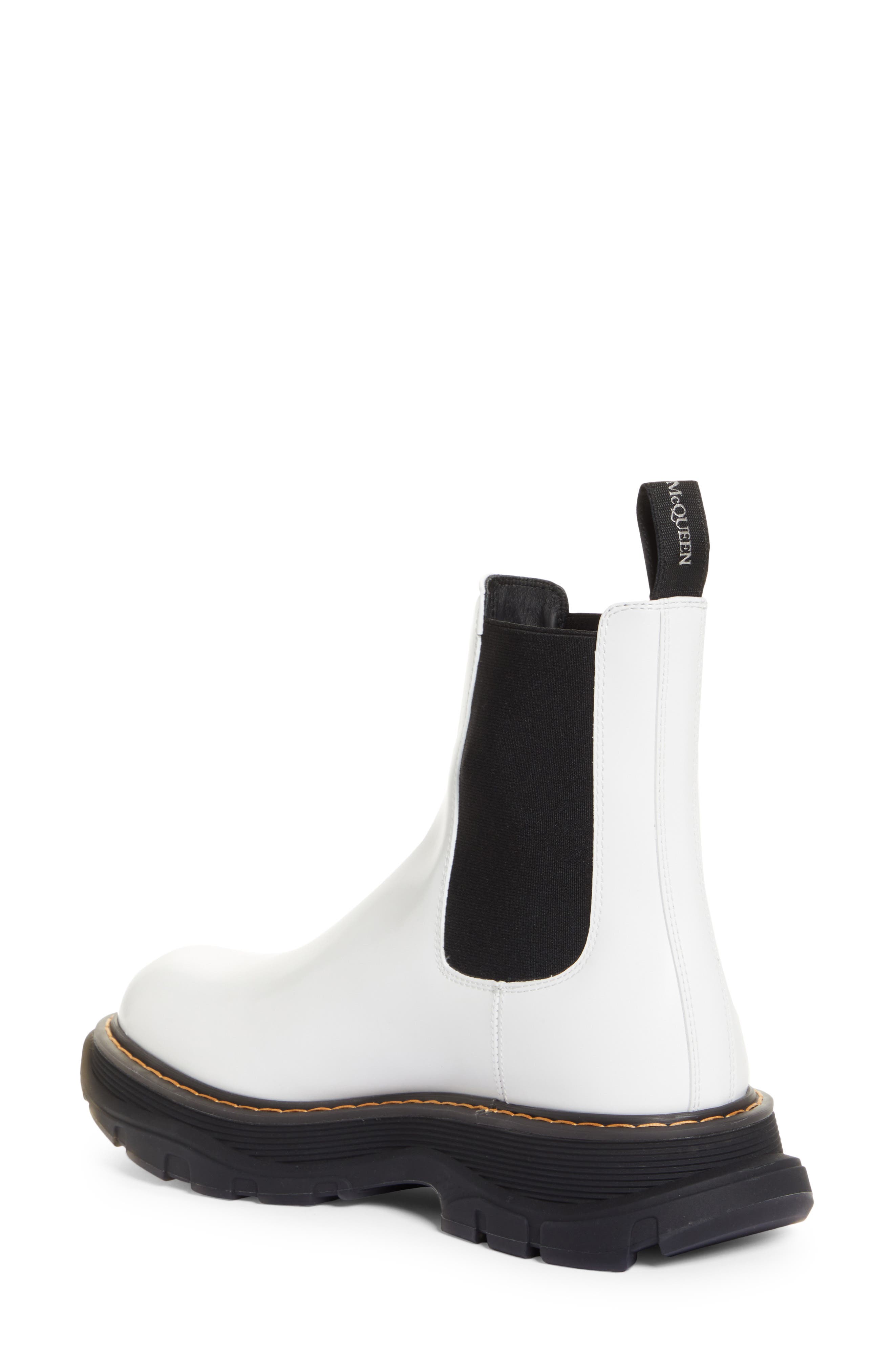 McQueen Alexander McQueen Tread Chelsea Boot, Alternate, color, 