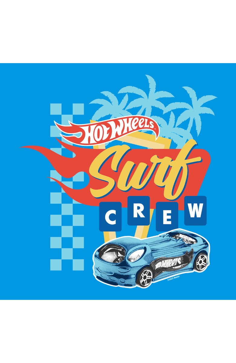 Hot Wheels Men's Hot Wheels Surf Crew Vintage Sign Graphic T-Shirt, Alternate, color, Sapphire