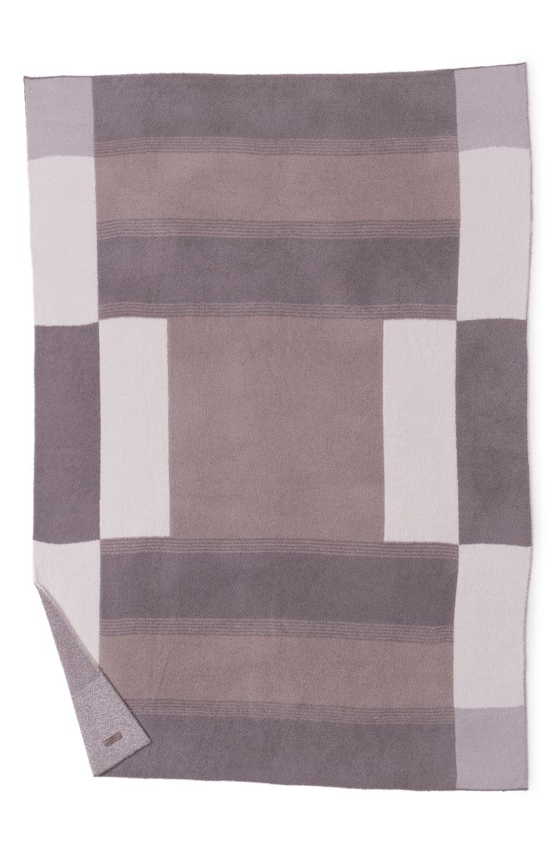 Barefoot Dreams<sup>®</sup> CozyChic<sup>®</sup> Costa Block Throw Blanket, Alternate, color, Beach Rock Multi