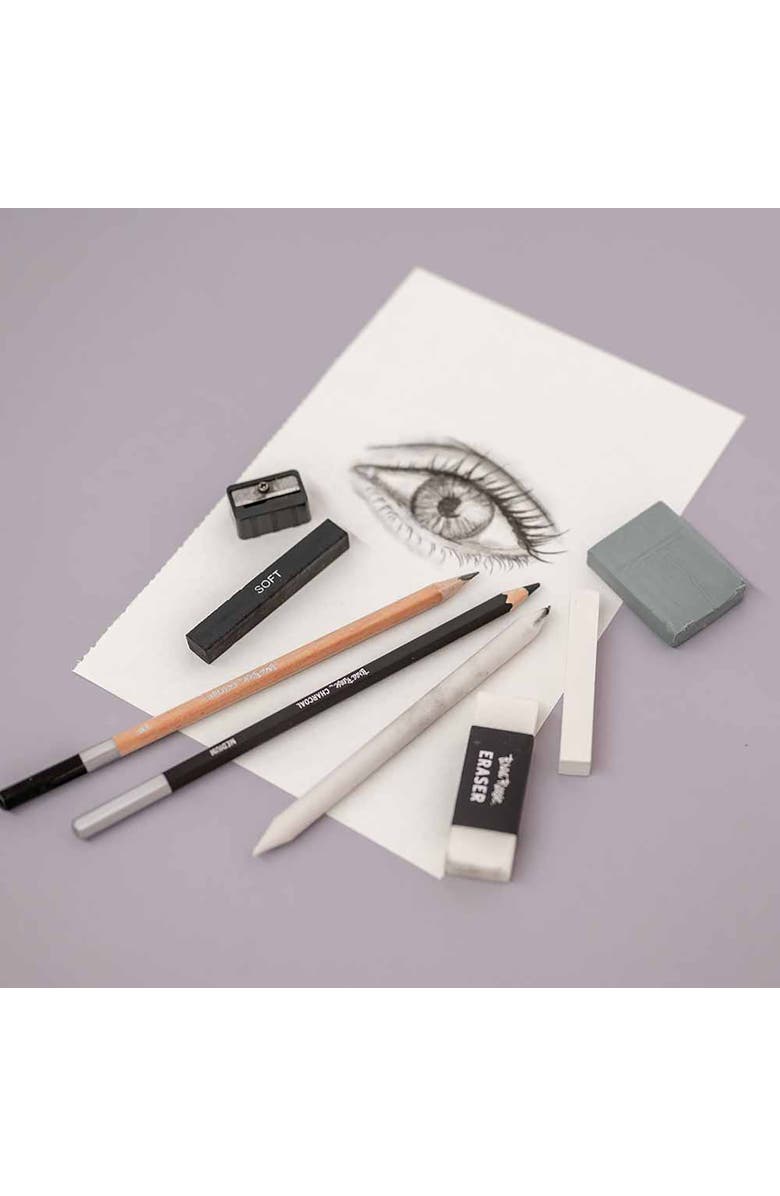 Brea Reese Beginners Sketch & Draw Set 18Pc, Alternate, color,