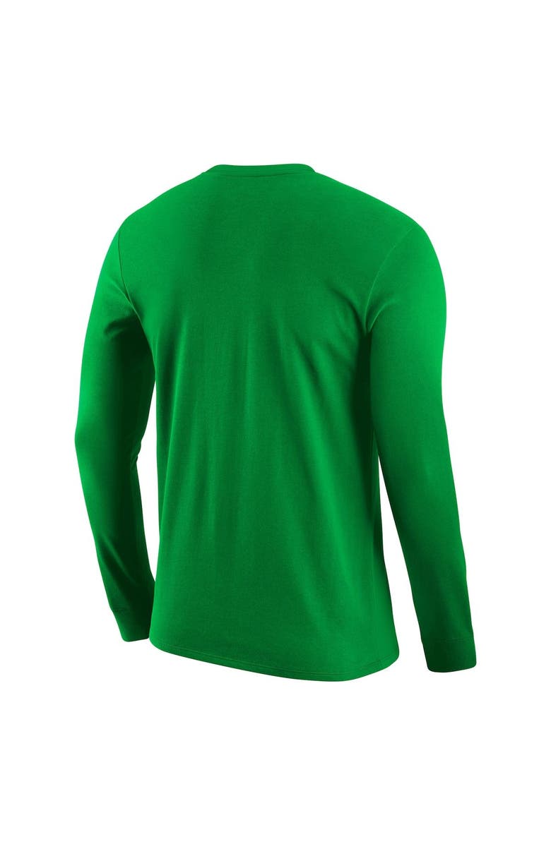 Nike Men's Nike Green Oregon Ducks Basketball Long Sleeve T-Shirt, Alternate, color, Green