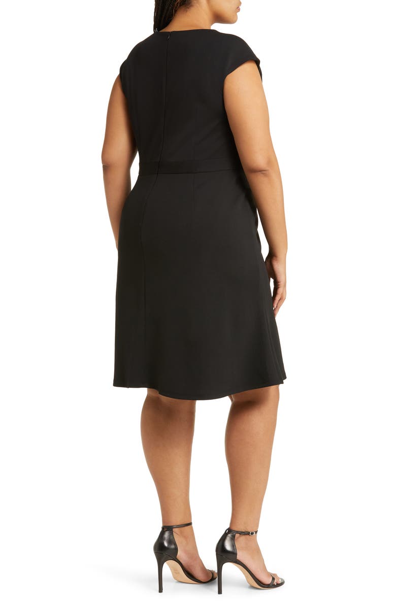 Maggy London Belted Sheath Dress, Alternate, color, 