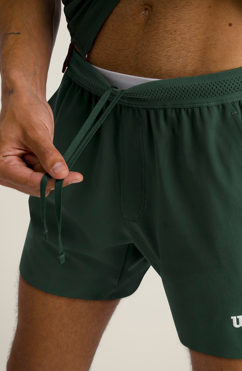 WILSON Tournament V2 Tennis Shorts, Alternate, color, Sycamore