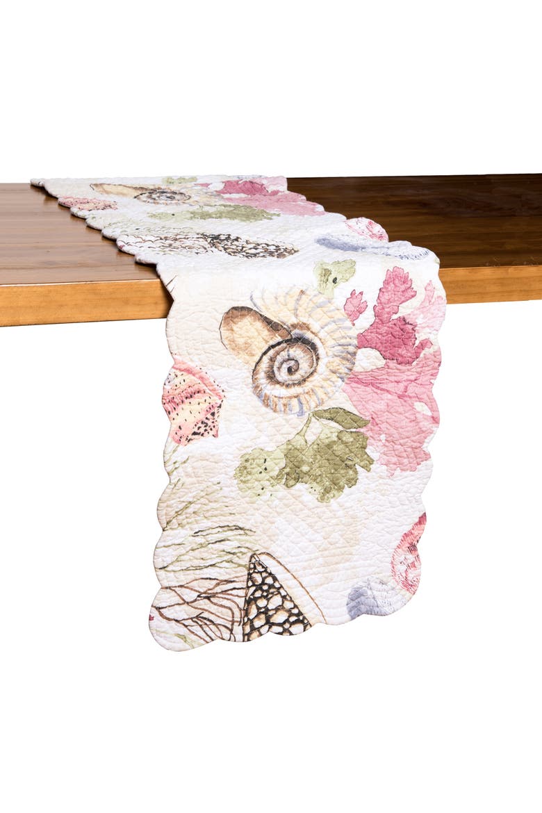 Vilano Bay Dining Table Runner, Alternate, color, Brown