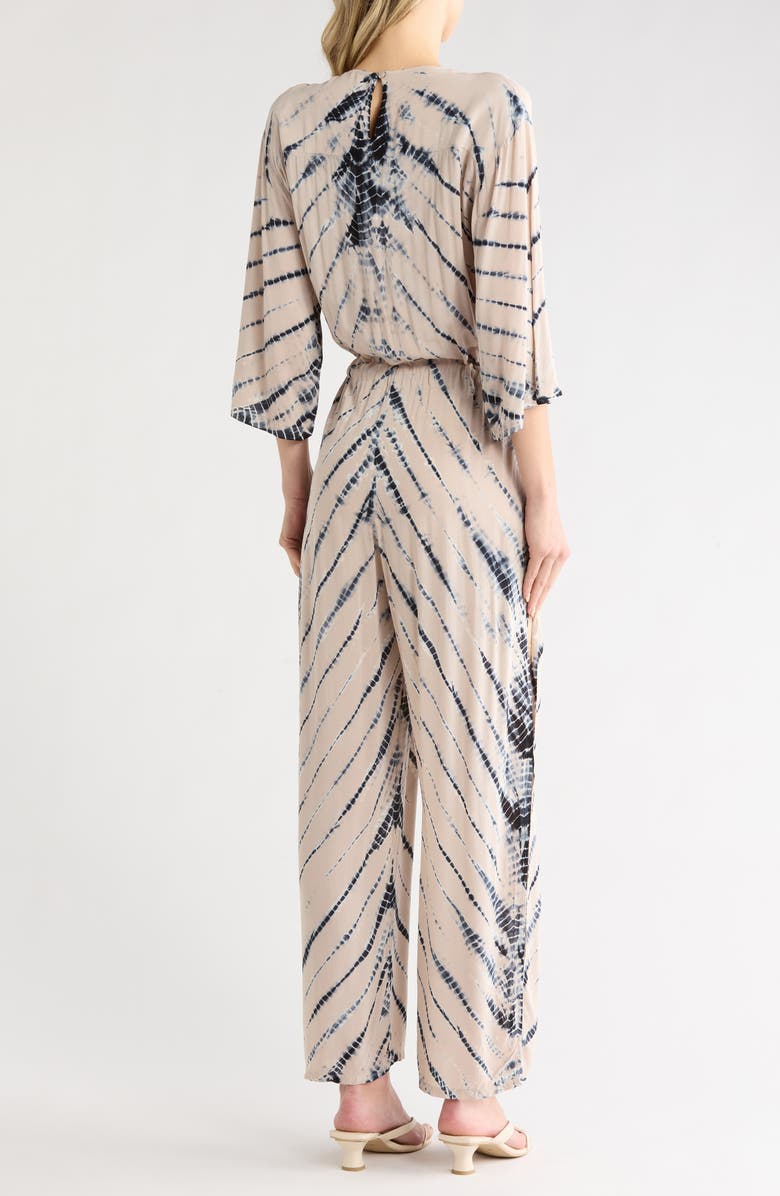 Young, Fabulous & Broke Kahala Wide Leg Jumpsuit, Alternate, color, Sandstone Savannah Wash