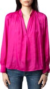 Zadig & Voltaire Tink Satin Blouse