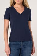 Liverpool Los Angeles Short Sleeve V-Neck T-Shirt