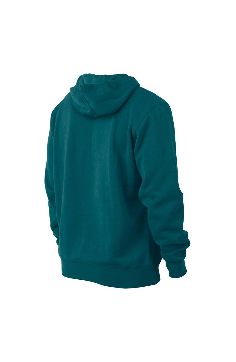 New Era Men's New Era Midnight Green Philadelphia Eagles Ink Dye Pullover Hoodie, Alternate, color, 