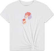abercrombie kids Kids' Cake Side Knot Graphic T-Shirt