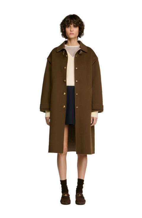 Double-faced Wool Coat