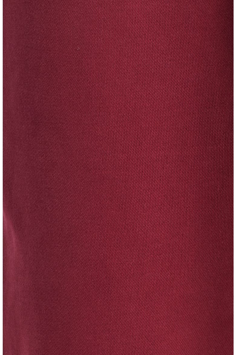 Stencil Logo Sweatpants, Alternate, color, RED