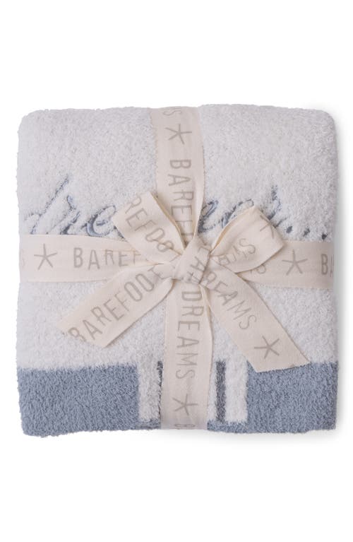 Barefoot Dreams Cozychic® Daydreamer Stroller Blanket In Blue