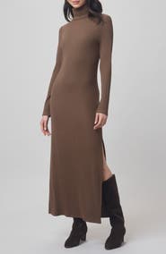 Splendid x @cellajaneblog Rib Turtleneck Dress