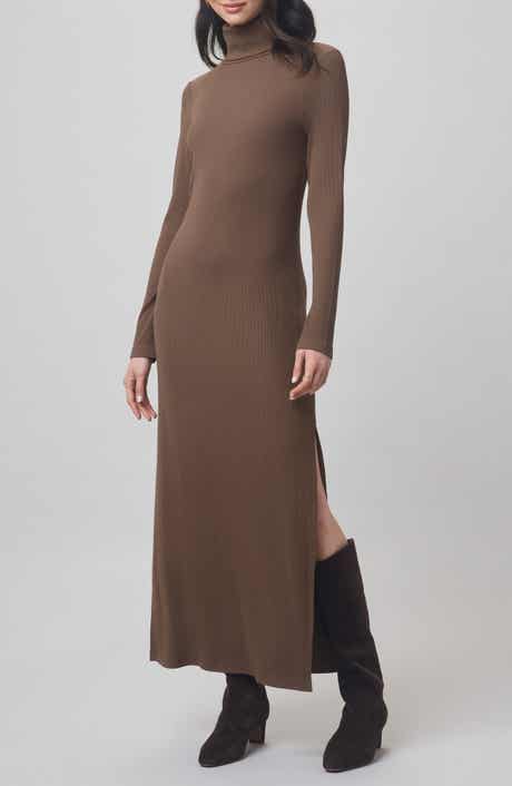 Splendid x @cellajaneblog Rib Turtleneck Dress