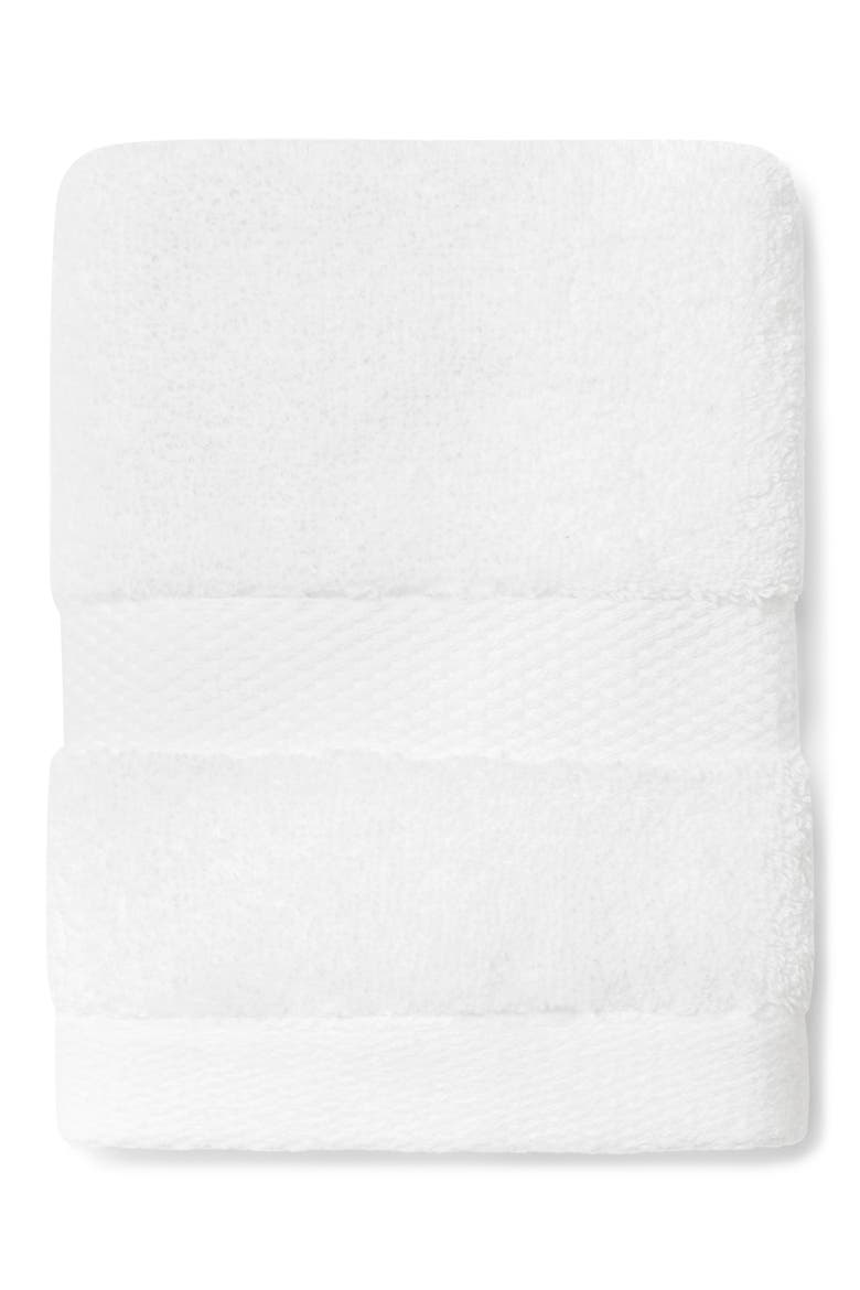 Bello Nuovo Combed Cotton Wash Cloth, Main, color, WHITE