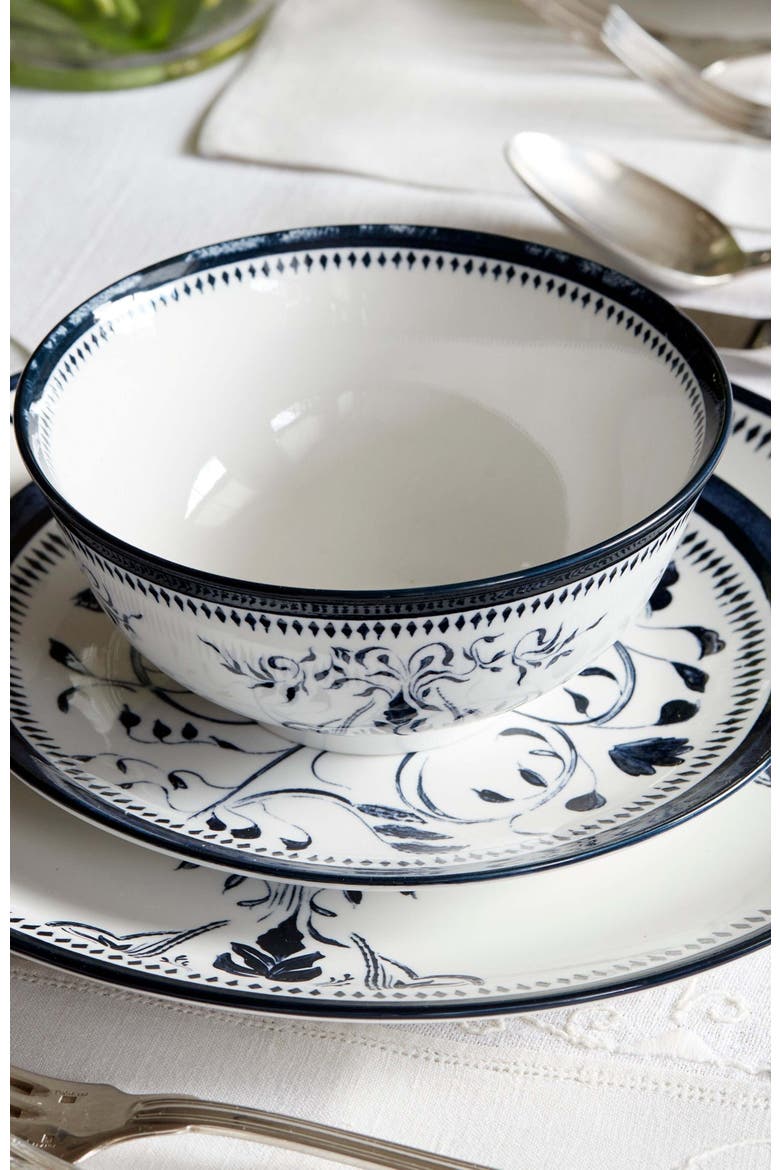 Bruges Porcelain 4-Piece Bowl Set, Alternate, color, Blue