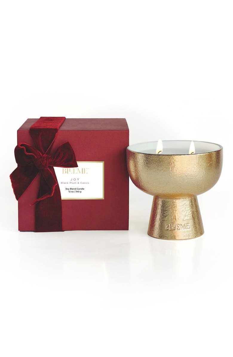 Blueme Joy Medium Ceramic Candle, Main, color, 