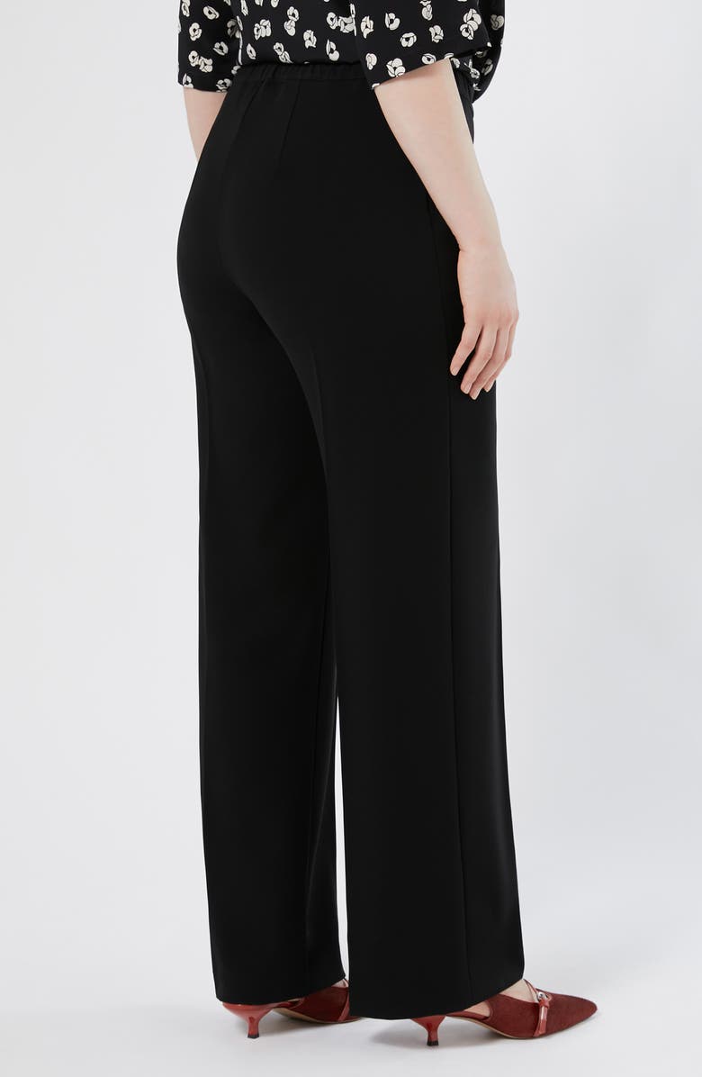 Marina Rinaldi Franz Wide Leg Pants, Alternate, color, Black