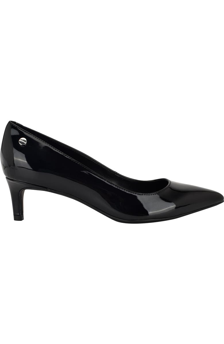 Calvin Klein Deja Pointed Toe Pump, Alternate, color, Black