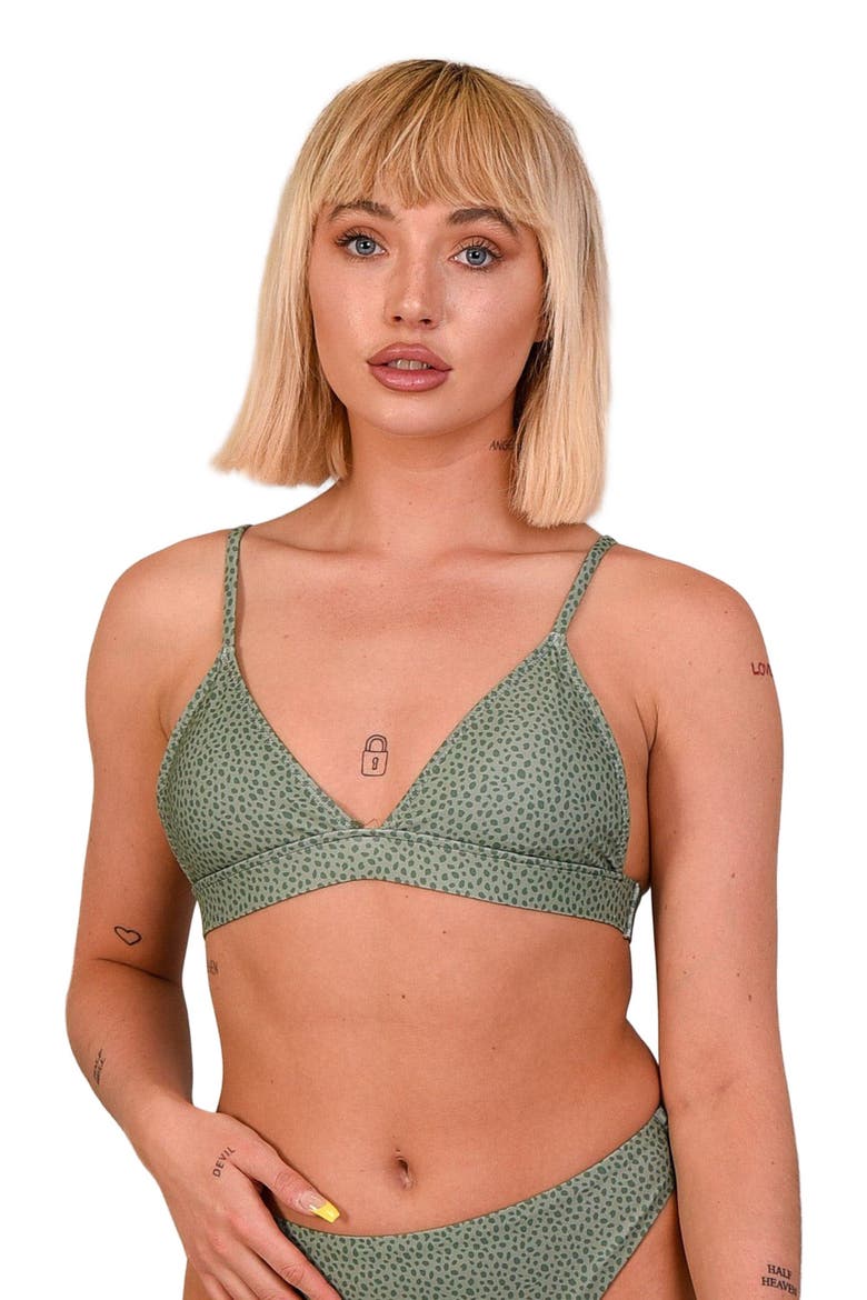 Sahara Sage Boost 'Em Up Bikini Top, Alternate, color, Sage