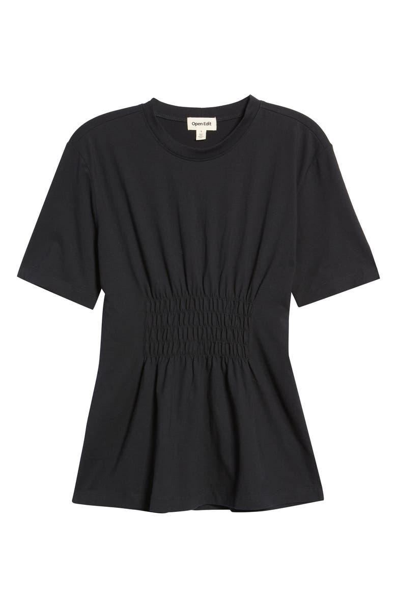 Open Edit Waist Detail Top, Alternate, color, 