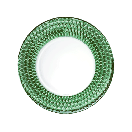 Villeroy & Boch Boston Set Of 2 Colored Buffet Plates In Green