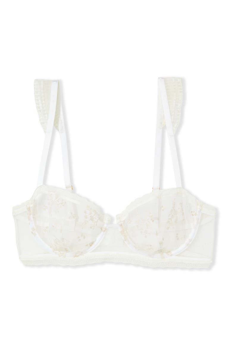 Harmonie °9 Underwire Balconette Bra, Alternate, color, ECRU