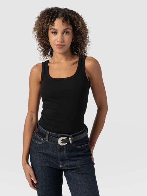Shop Saint + Sofia Asher Scoop Neck Tank Top