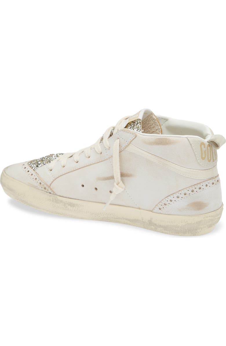 Golden Goose Mid Star Sneaker, Alternate, color, Beige/ Platinum