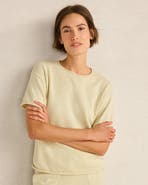 Haven Well Within Cotton Knit Short Sleeve Tee
