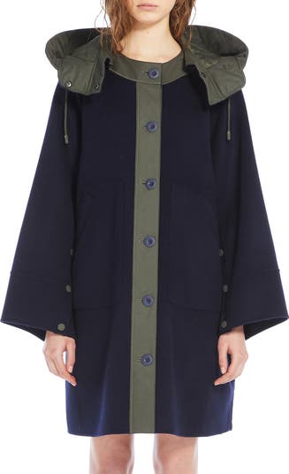 ★Weekend Max Mara★24秋冬 CHICCA ウール ダウン パーカ Weekend Max Mara Chicca Quilted Mixed Media Jacket | Nordstrom