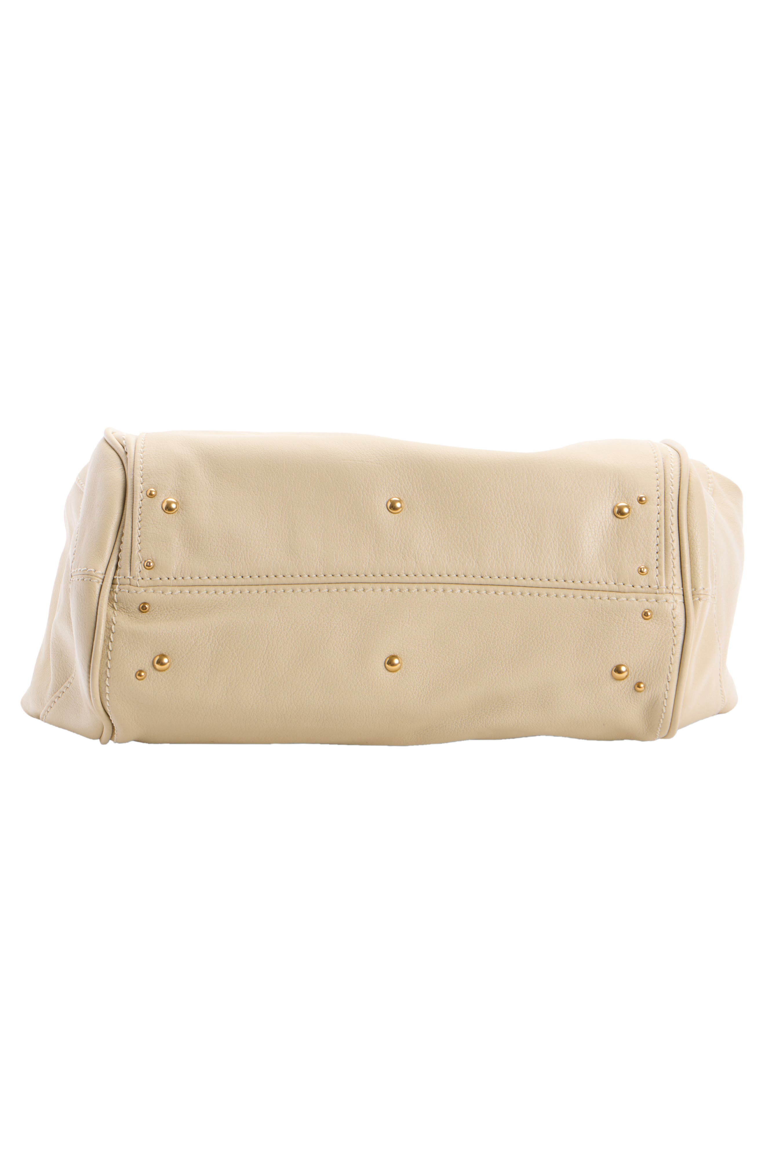 Paddington Leather Shoulder Bag, Alternate, color, CLOUDY CREAM