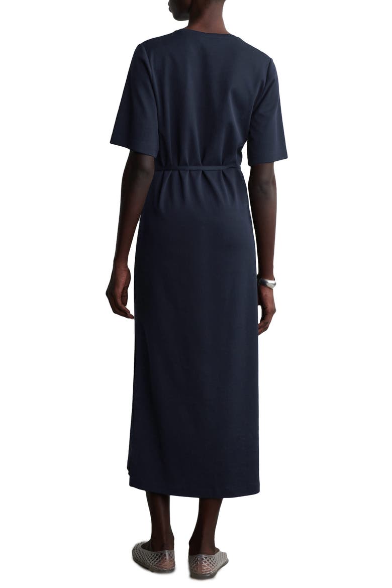 belted midi shirt dress cos BELTED MIDI SHIRT DRESS